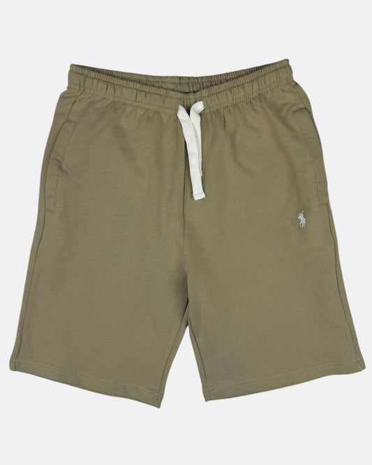 RL Premium Small Pony Cotton Terry Short (Khakki)