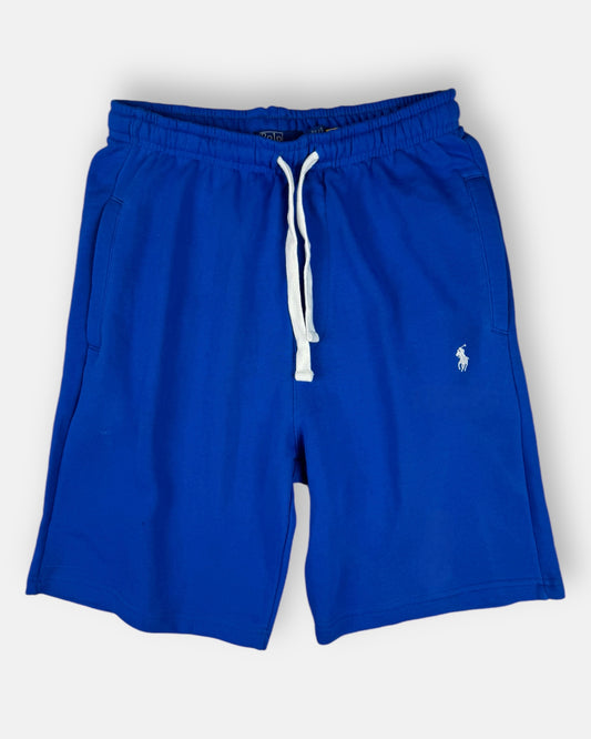 RL Premium Small Pony Cotton Terry Short (Royal Blue)