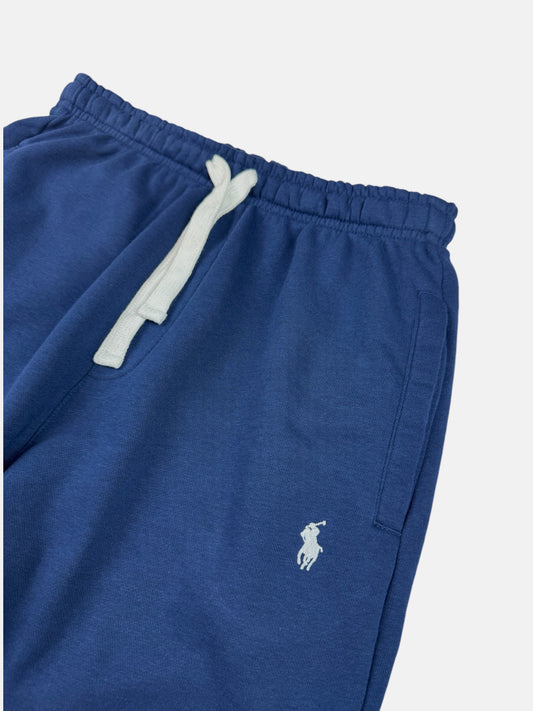 RL Premium Small Pony Cotton Terry Short (Navy Blue)