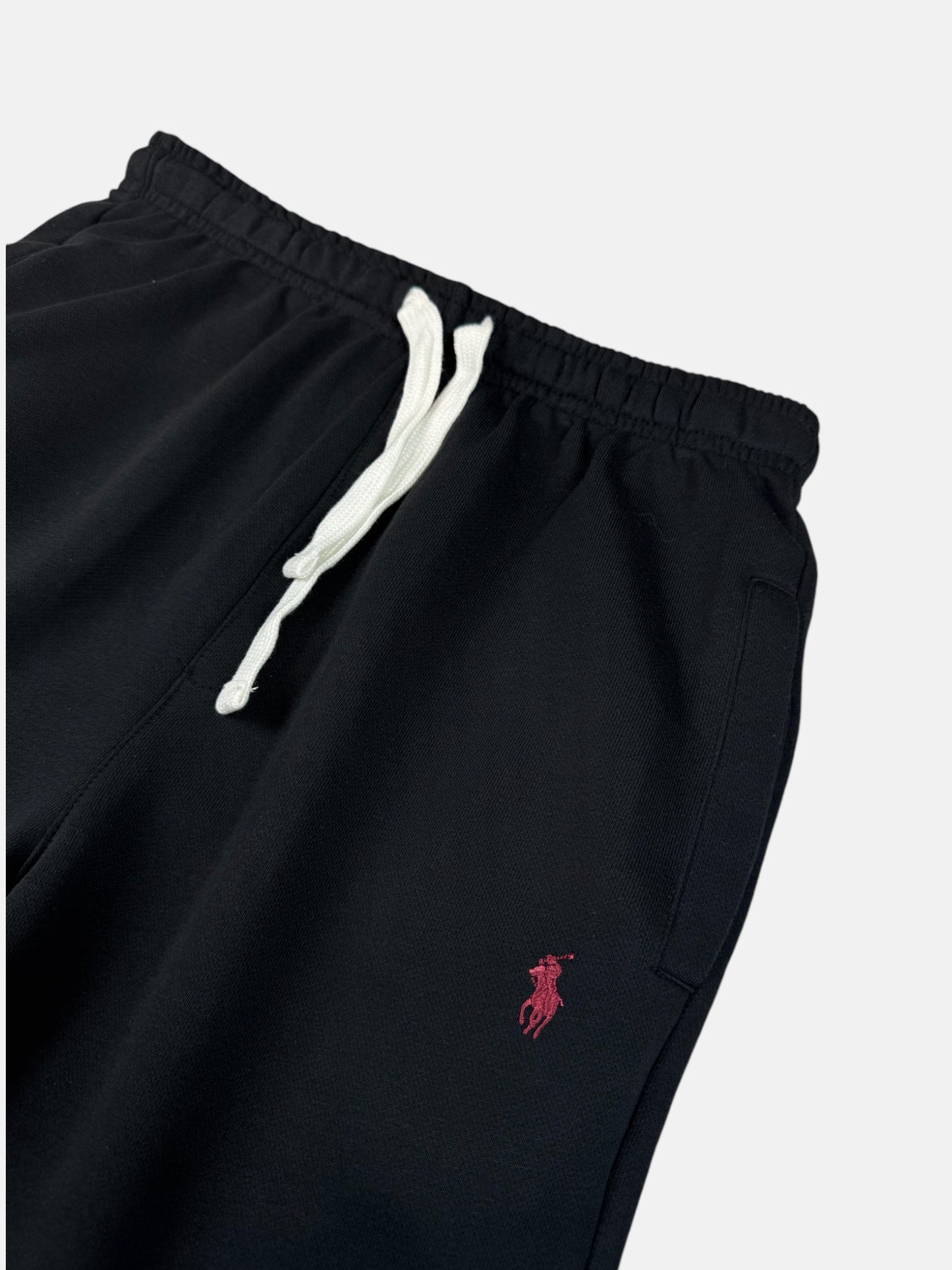 RL Premium Small Pony Cotton Terry Short (Black)