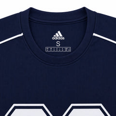 ADDAS ACTIVE WEAR PIPING OVERSIZED 80 T-SHIRT (NAVY BLUE)