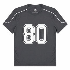ADDAS ACTIVE WEAR PIPING OVERSIZED 80 T-SHIRT (DARK GREY)