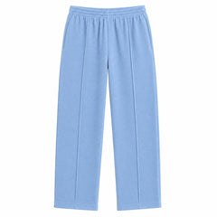 Z.A.R.A WAFFLE KNIT OVERSIZED SLIT TRACKSUIT (SKY)