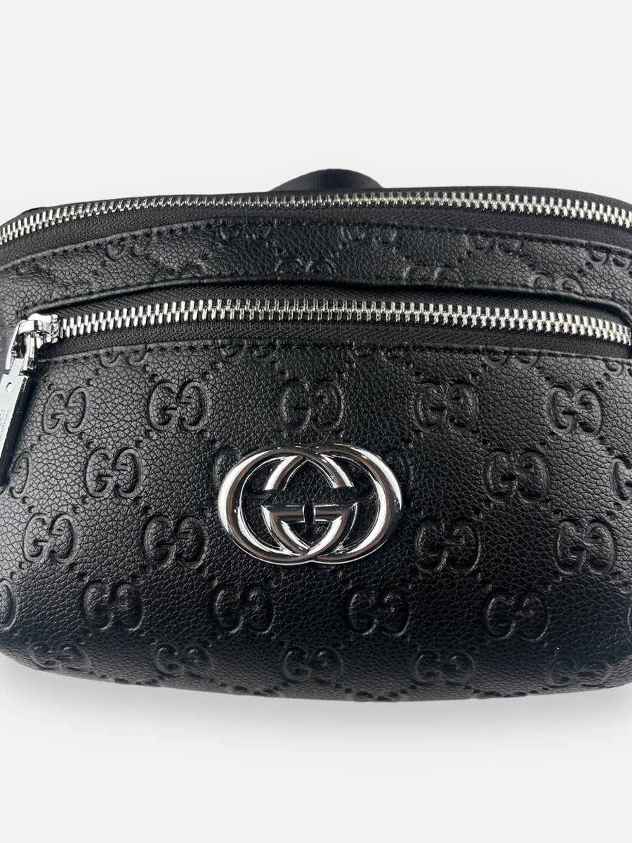 GC LOGO Imported Waist Bag (Black)