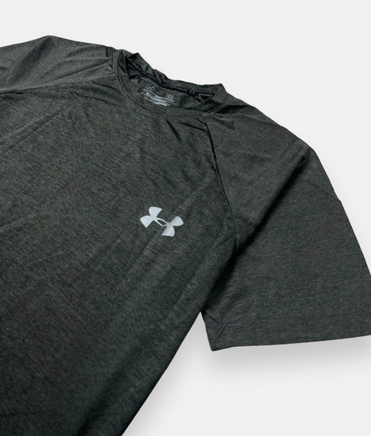 UA Imported Dri-Fit T-Shirt (Melange Charcoal Grey)
