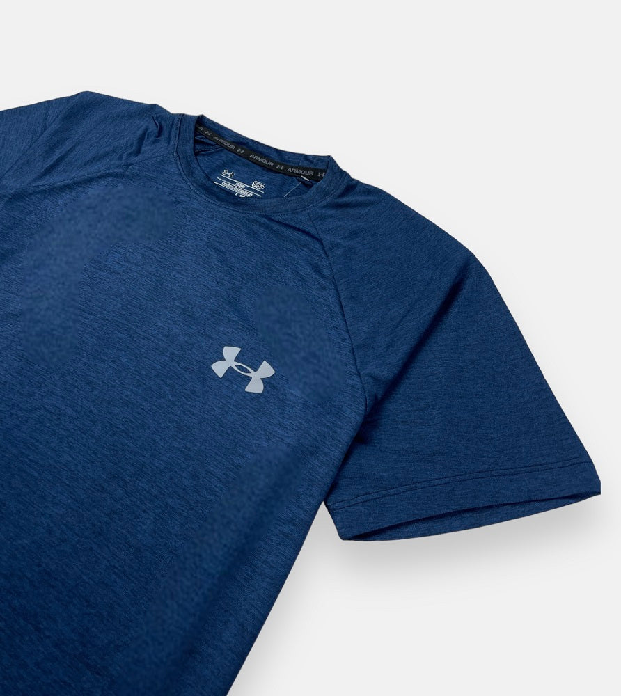 UA Imported Dri-Fit T-Shirt (Melange Dark Blue)