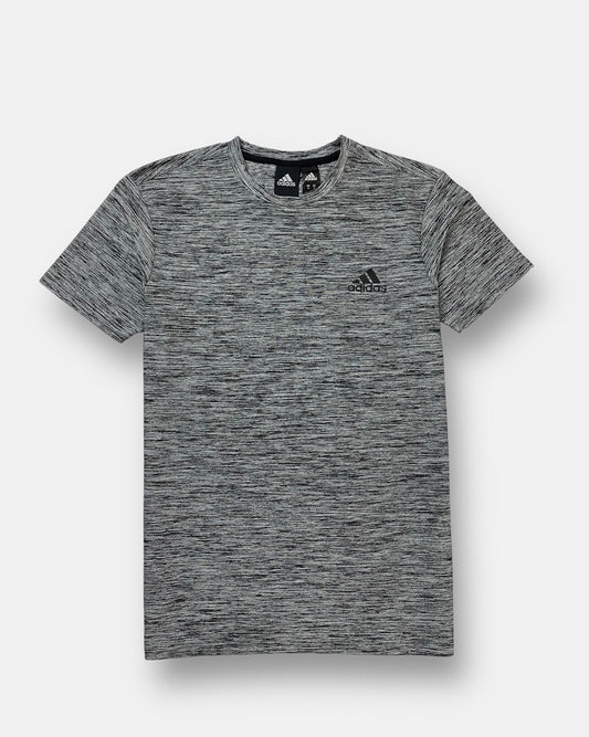 ADDAS Imported Melange Dri-Fit T-shirt (Charcoal)