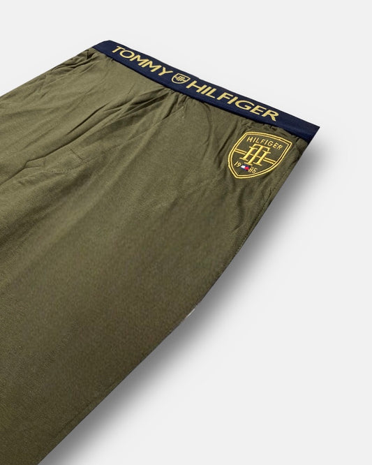 Tommy Premium Loungewear Trouser (Olive Green)