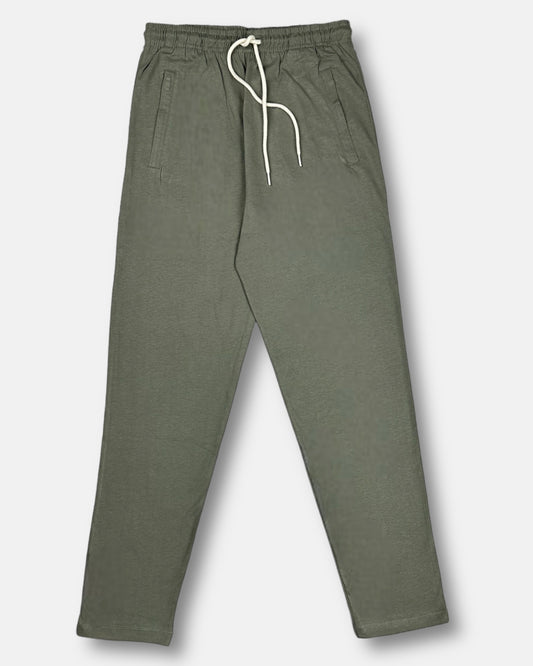 Z.A.R.A Premium Cotton Knitted Trouser (Olive Green)