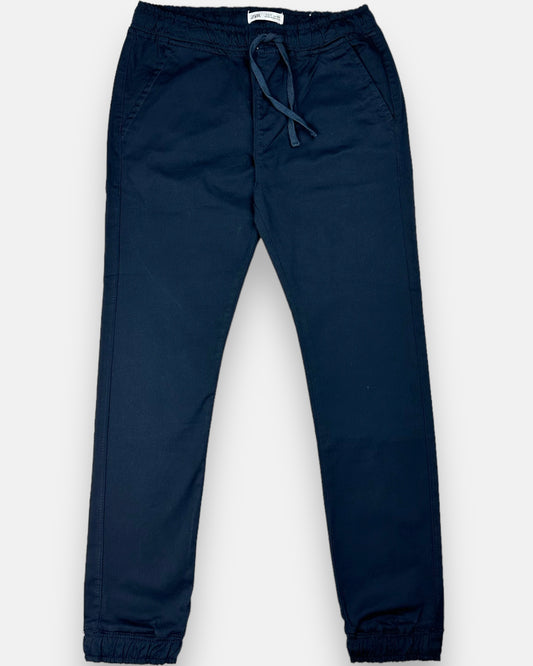 Z.A.R.A Premium Cotton Waist Jogger Trouser (Navy Blue)