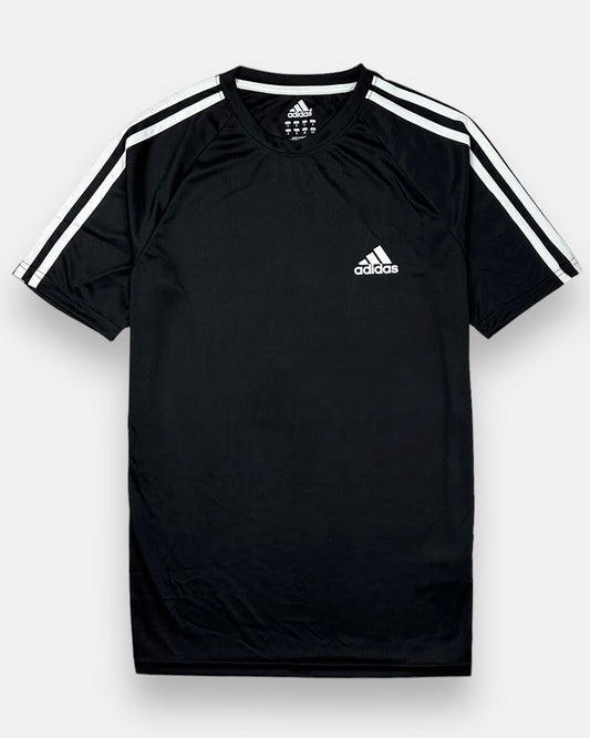 ADDAS Premium Dri-Fit T-Shirt  (Black)