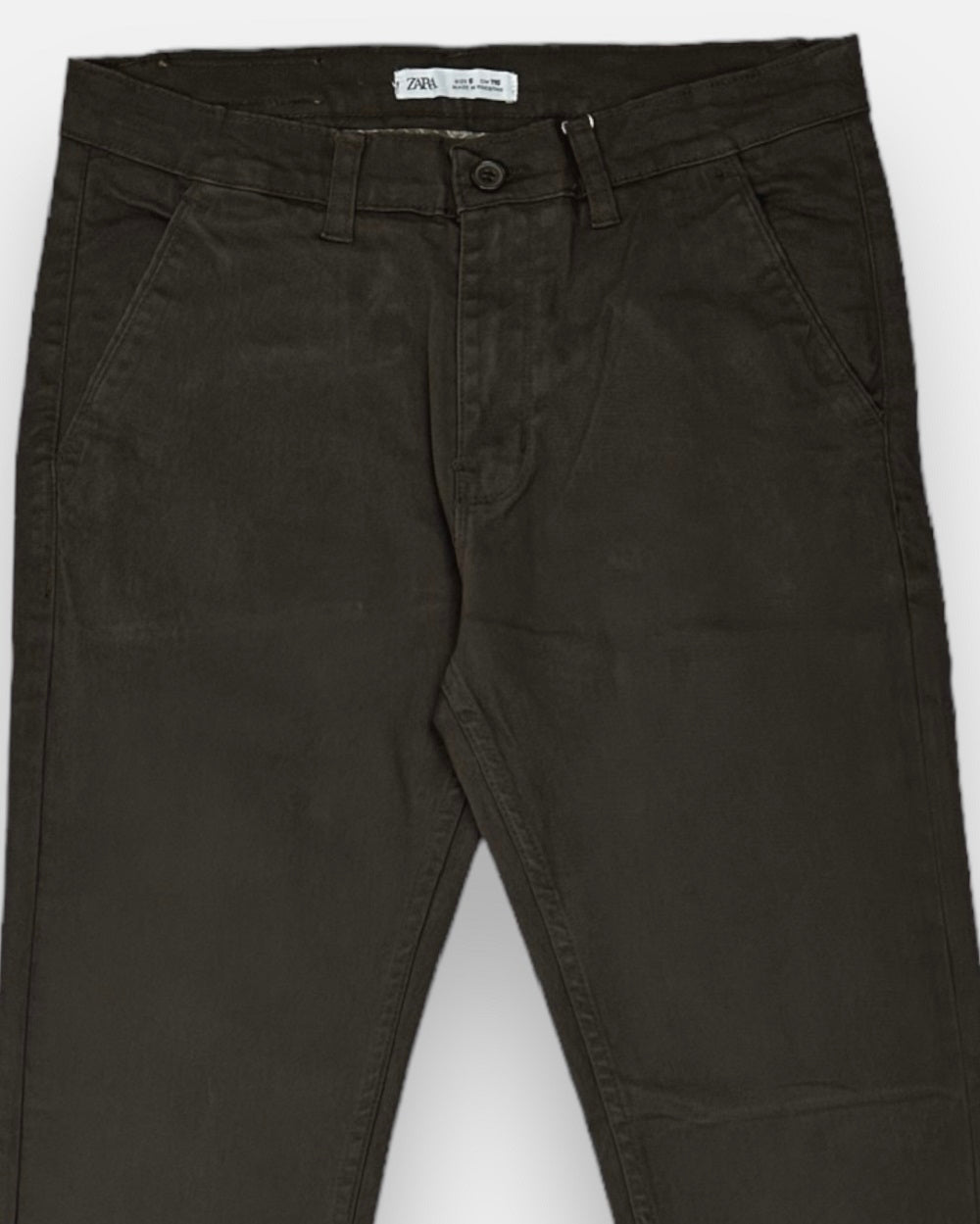 Z.A.R.A Premium Cotton Chino (Choclate Brown)