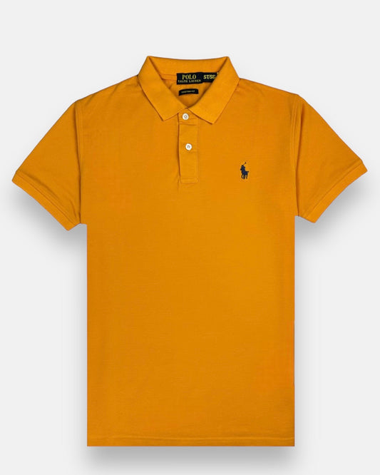 RL Small Pony Polo Shirt (Mustard)