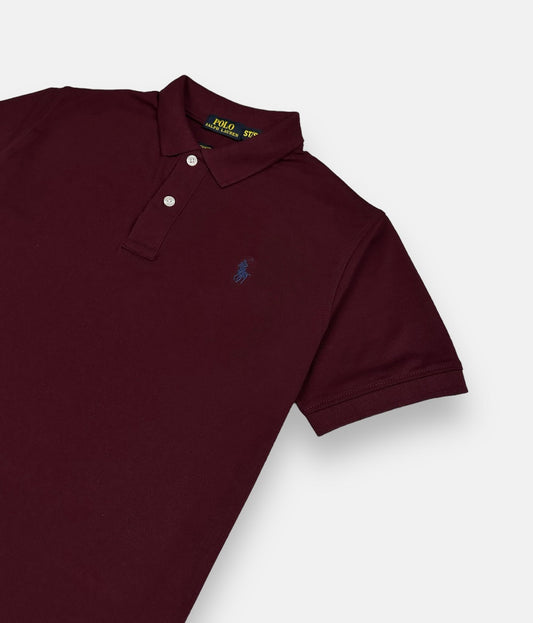 RL Small Pony Polo Shirt (Maroon)