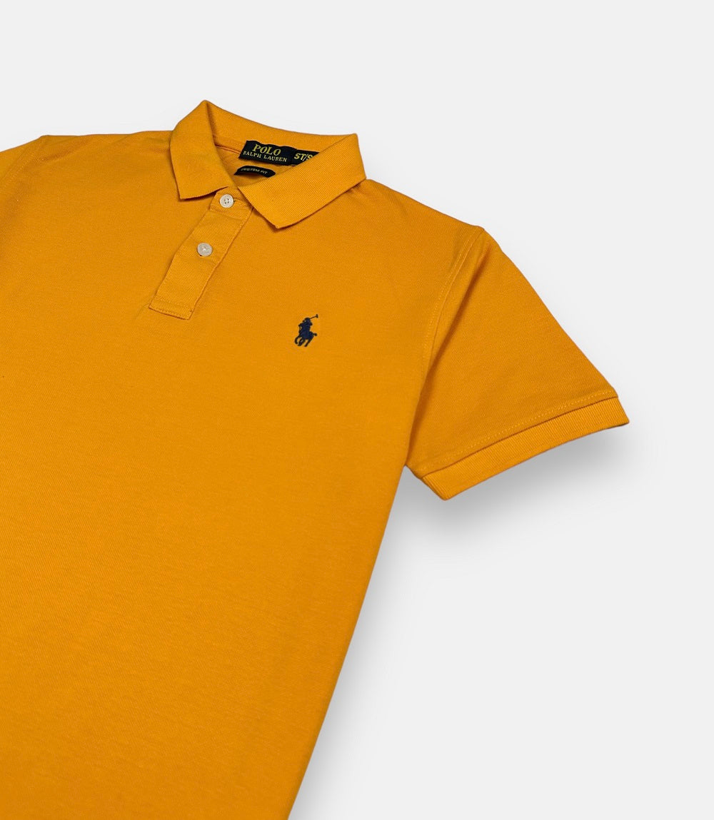 RL Small Pony Polo Shirt (Mustard)