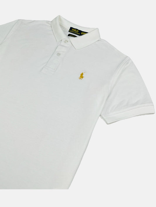 RL Small Pony Polo Shirt (white)