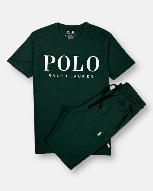 RL Polo Premium Cotton Tracksuit (Green)