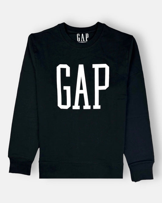 G.A.P Cotton terry SweatShirt (Black)