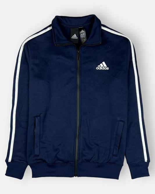 Addas Imported polyester Fleece Tracksuit (Navy Blue)