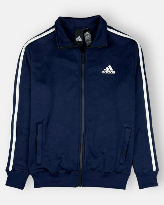 Addas Imported Polyester Fleece Zipper (Navy)