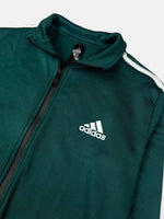 Addas Imported polyester Fleece Tracksuit (Olive Green)