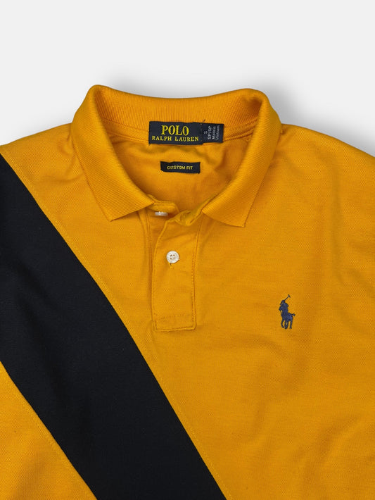 RL Small Pony Paneled Polo Shirt (Mustard)