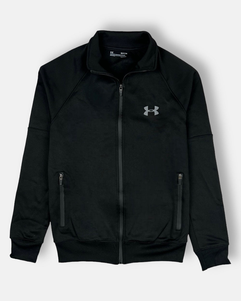 UA Imported Polyester Fleece Tracksuit (Black)