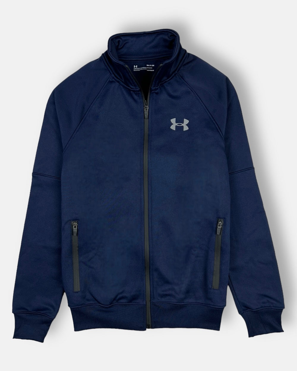 UA Imported polyester Fleece Tracksuit (Navy Blue)