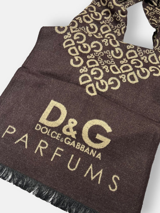 D.G Imported Wool Muffler (Brown)