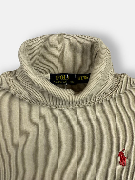 RL Premium Small Pony Turtle Neck (Khaki)