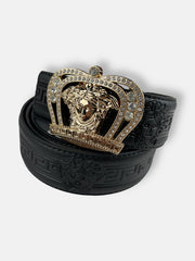 VRSCE Crown Stones Belt Gold