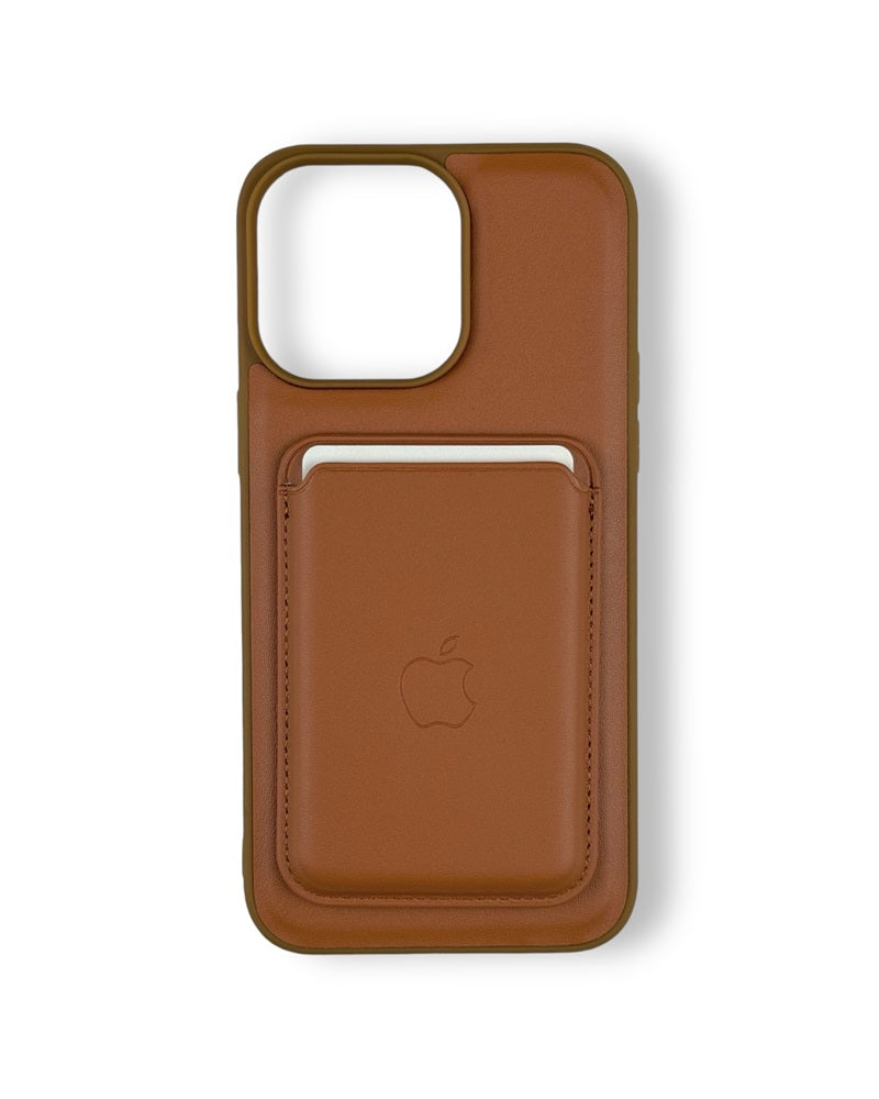 GOSPERY Premium Magsafe Wallet Case (Brown)