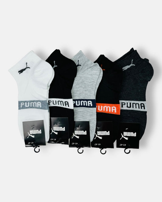 PUMA Premium Ankle Socks (Pack Of 5)