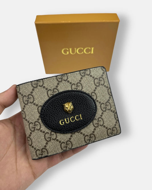 GUCI Tiger Imported Men's Wallet (Black)