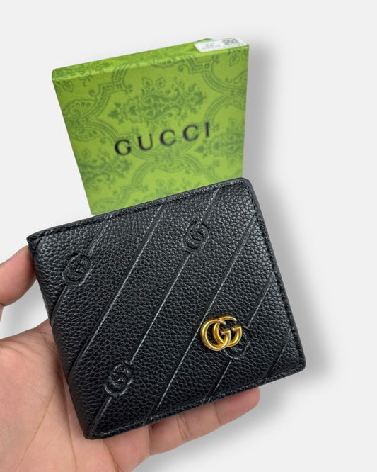 GUCI Imported Men's Wallet 60008 (Black)