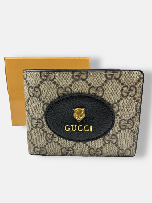 GUCI Tiger Imported Men's Wallet (Black)