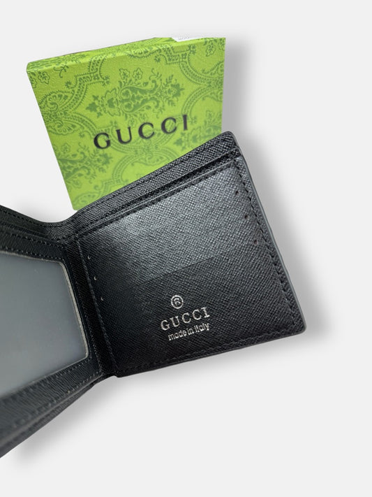 GUCI Imported Men's Wallet 60008 (Black)