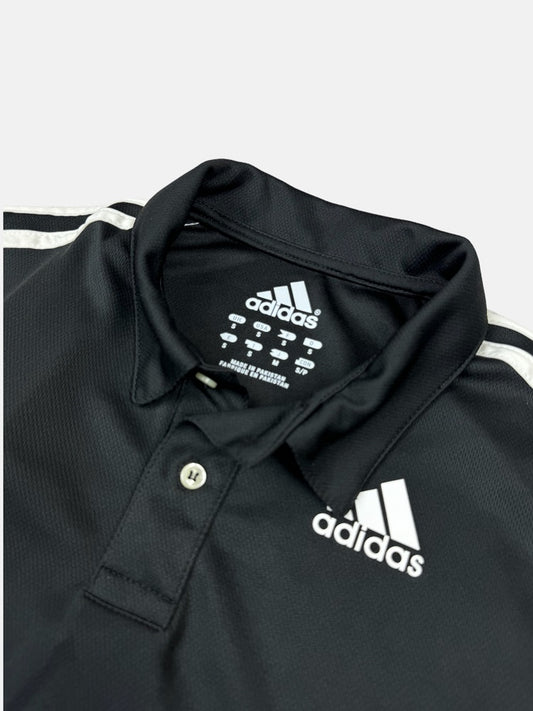 ADDAS Imported Mesh Dri Fit Polo Shirt (Black)