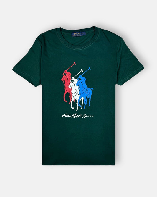 RL Premium 3 Big Pony T-Shirt (Green)