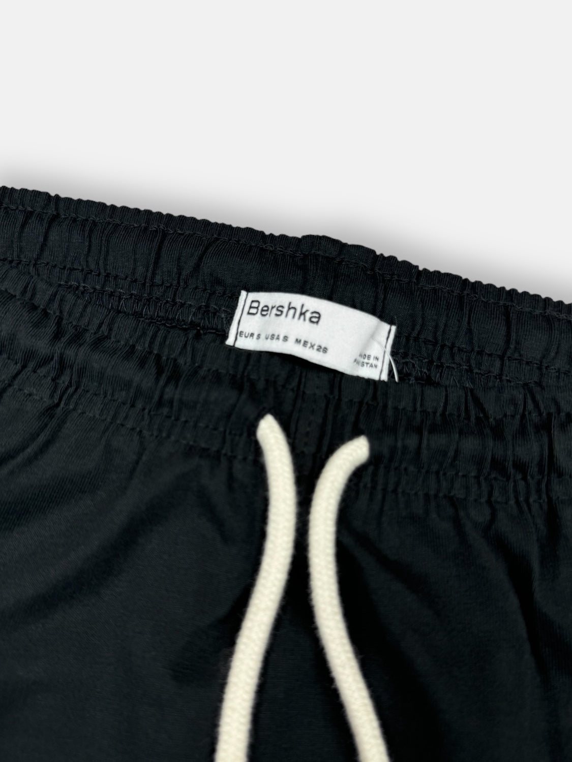 BRSHKA Premium Cotton 3Quater Shorts (Black)