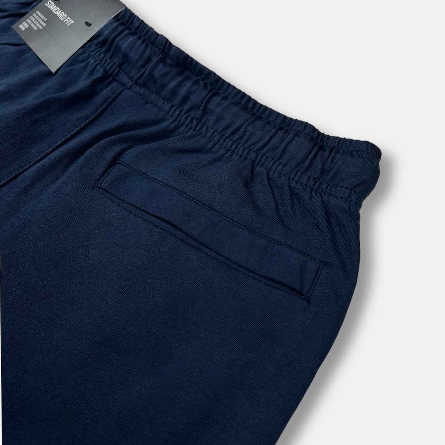 NKE Premium Cotton Shorts (Navy Blue)