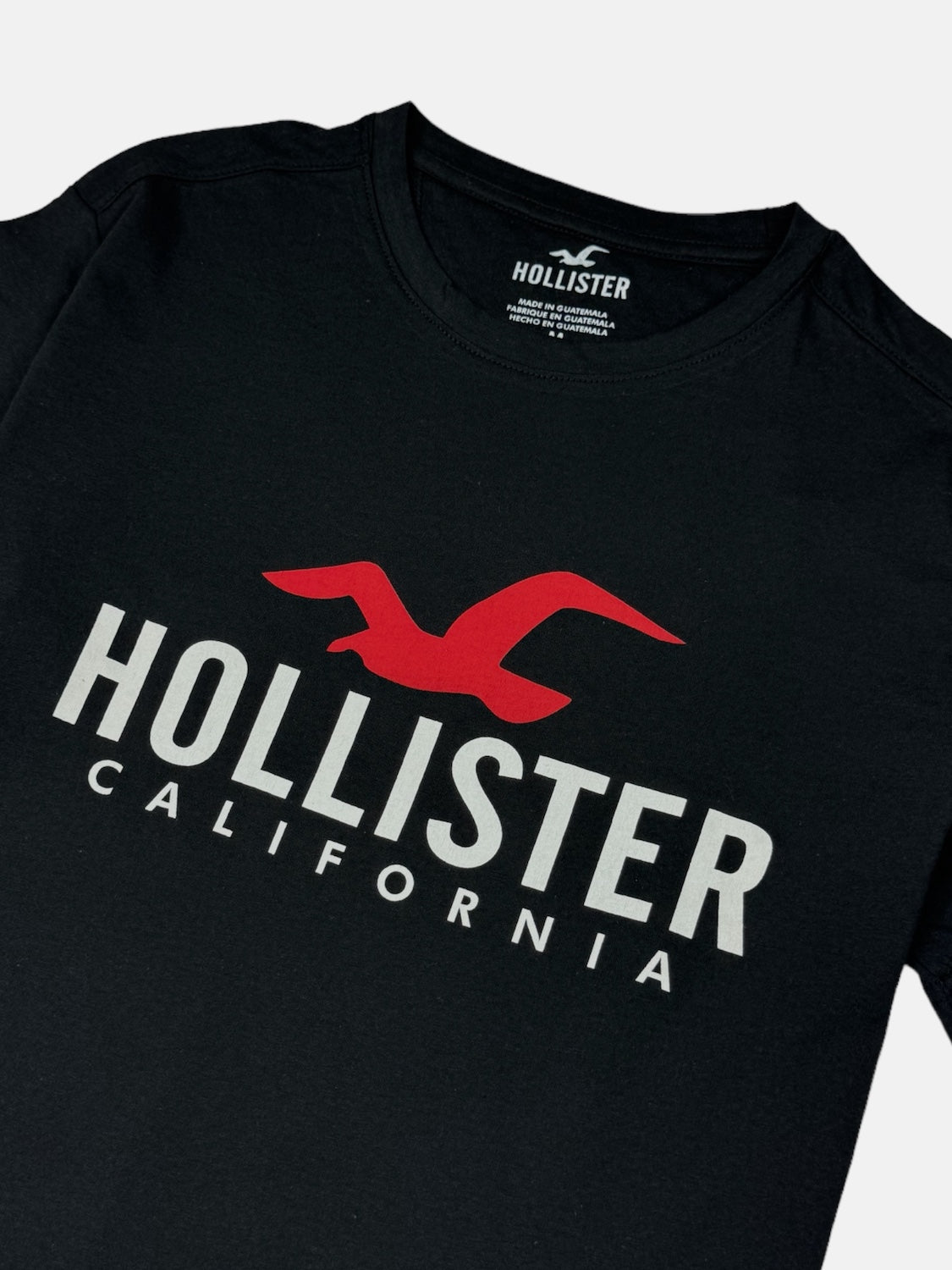 Holister Premium Cotton T-shirt (Black)