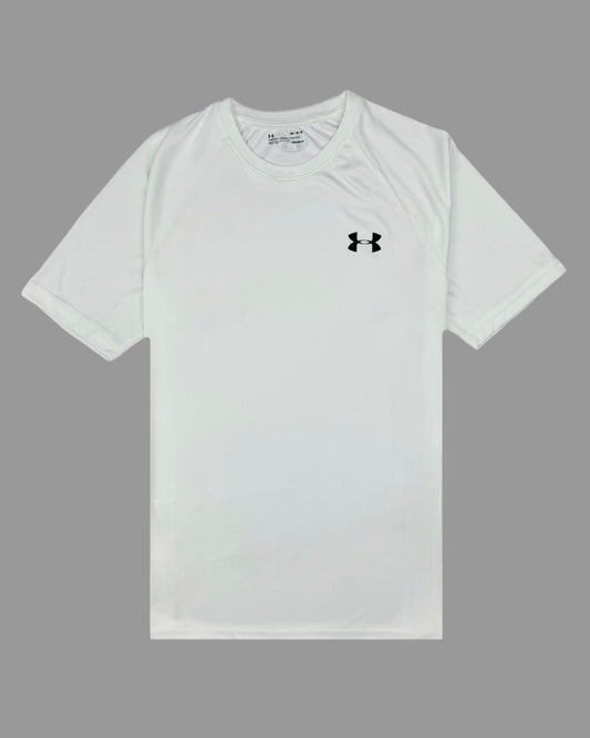 UA Premium Dri Fit T-Shirt (White)