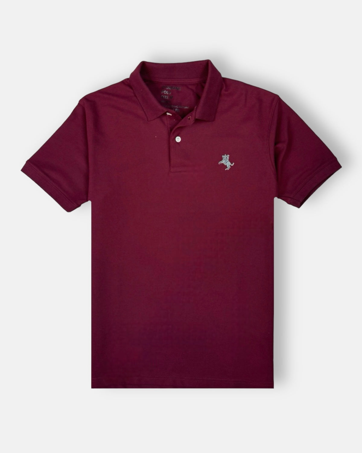 GRDNO Premium Napoleon HD Logo Polo Shirt (Maroon)