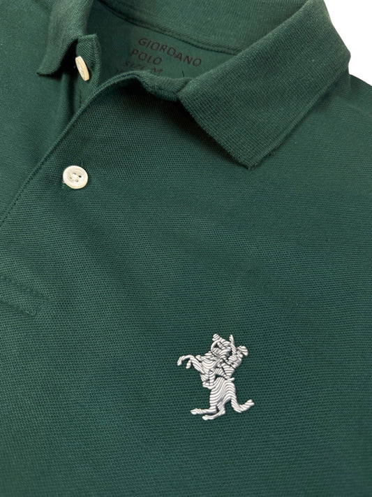 GRDNO Premium Napoleon HD Logo Polo Shirt (Dark Green)