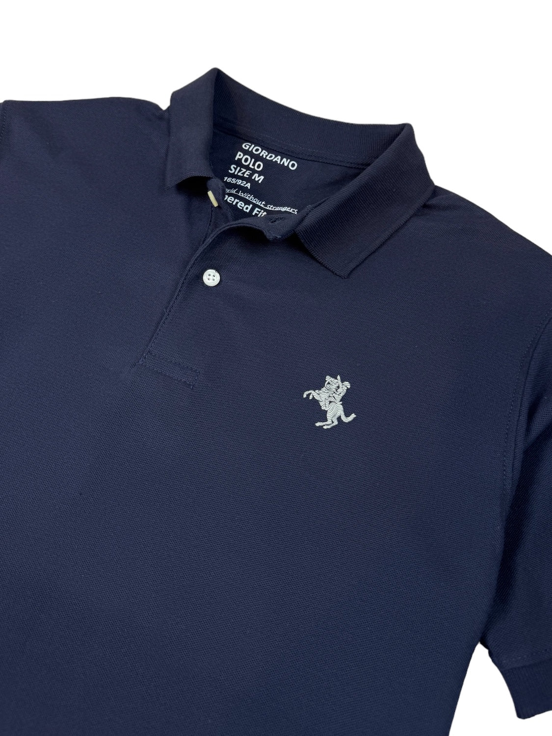 GRDNO Premium Napoleon HD Logo Polo Shirt (Navy Blue)