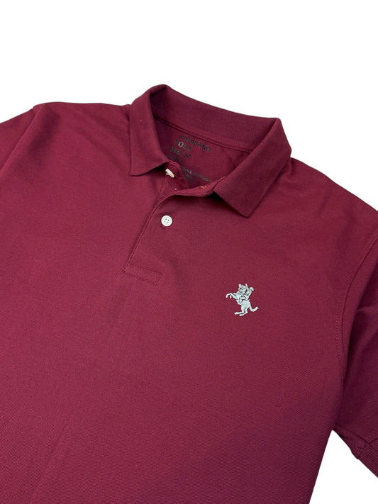 GRDNO Premium Napoleon HD Logo Polo Shirt (Maroon)