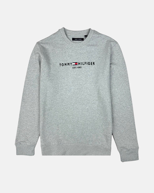 TH Premium Cotton Terry Sweatshirt (Heather Grey)