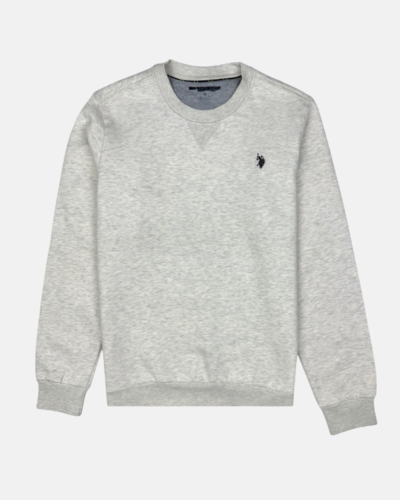 US PLO Original Cotton Fleece Sweatshirt (Off-White)