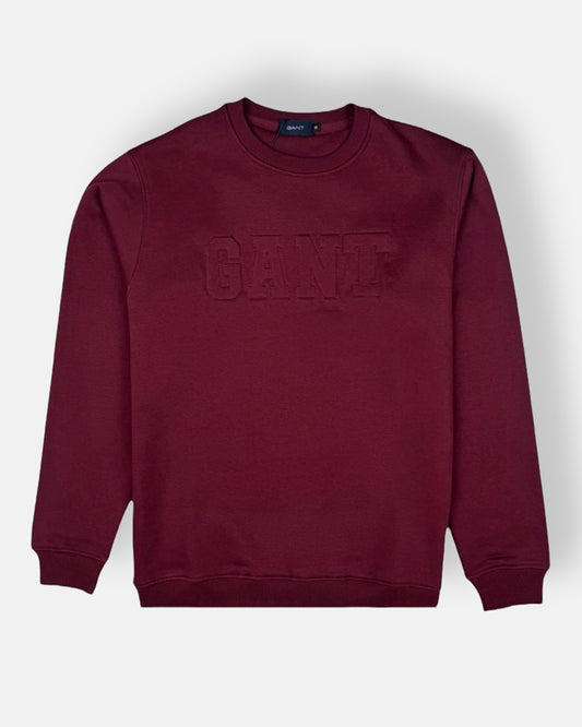 G.A.N.T Imported Cotton Fleece Sweatshirt (Maroon)